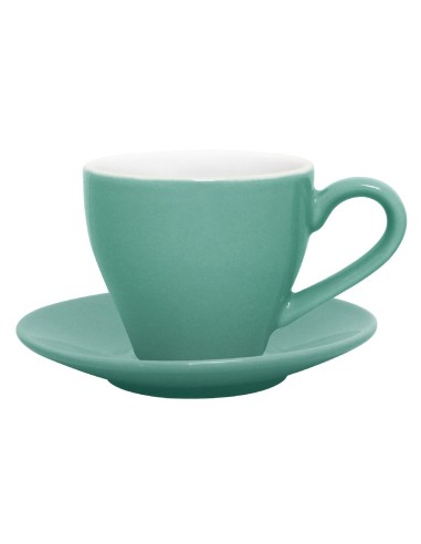 Tasses à espresso Olympia Café vertes 100ml - Lot de 12