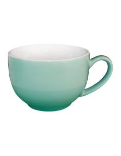 Tasses à cappuccino Olympia Café vertes 340 ml - lot de 12