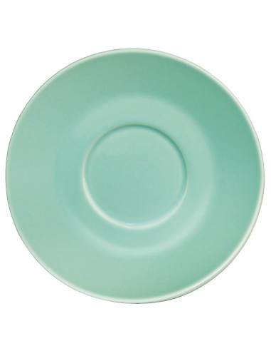 Soucoupes vertes Olympia Café 228ml/340ml - Lot de 12