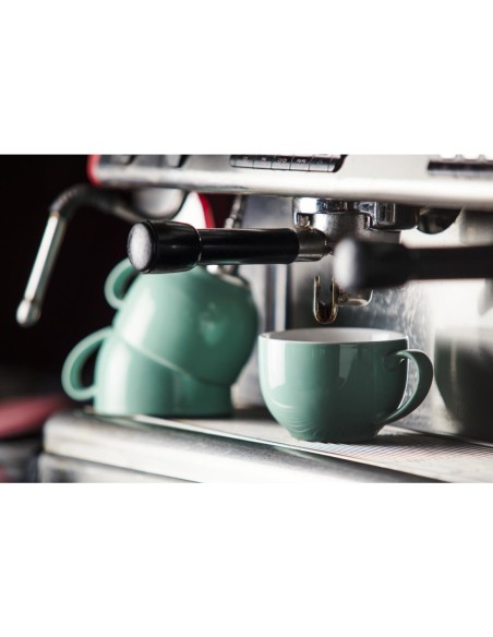 Tasses à café Olympia vertes 228ml - Lot de 12