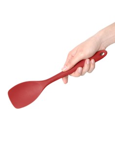 Spatule et cuillère rouge en silicone 280mm - Vogue 2