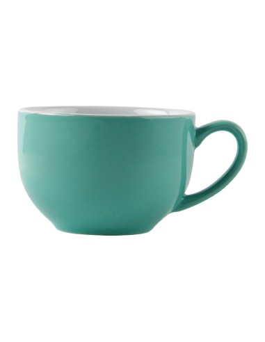 Tasses à cappuccino Olympia Café vertes 340 ml - lot de 12