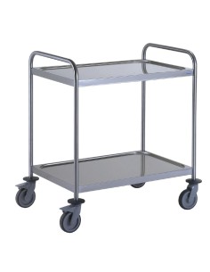 Chariot de service 2 plateaux Tournus - 800x530 mm