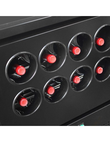 Arrière-bar Polar Série U 4 tiroirs + rafraîchisseur vin 380L