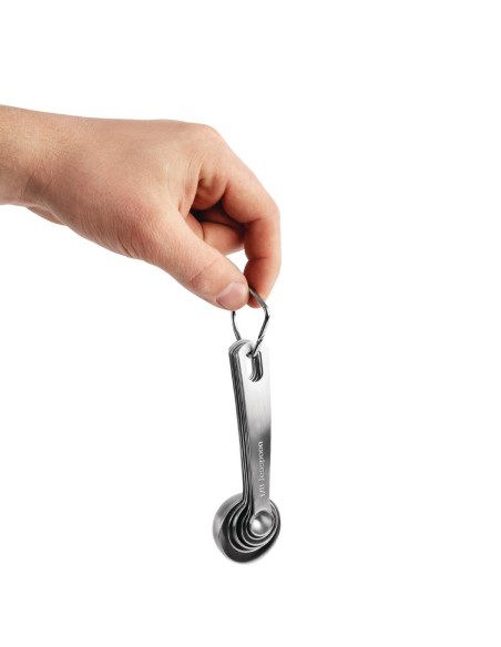 Lot de 6 cuillères à mesure Vogue en inox - Précision cuisine