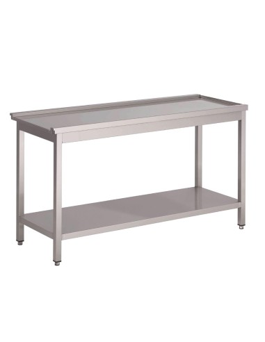Table de sortie 80cm GL896 Gastro M - Inox 304
