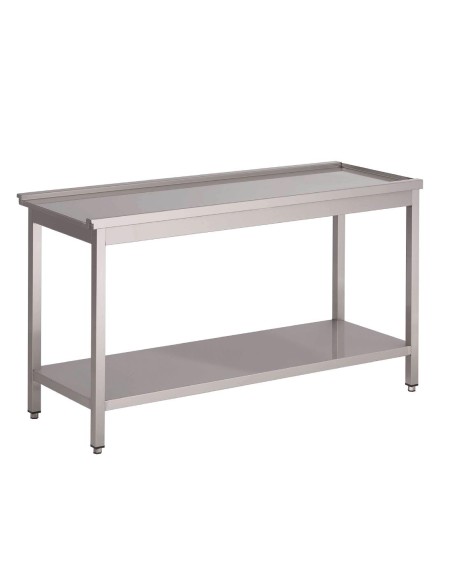 Table de sortie 80cm GL896 Gastro M - Inox 304