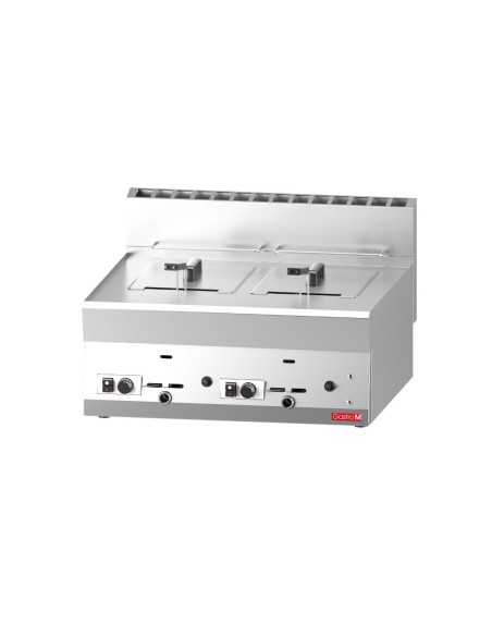 Friteuse gaz Gastro M 65/70 FRG 2x8L - 12.6kW inox