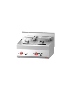 Friteuse électrique Gastro M 2x10L - 15 kW inox
