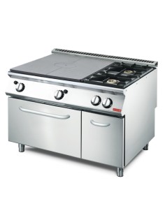 Plaque coup de feu gaz + four 70/120 TPFG Gastro M