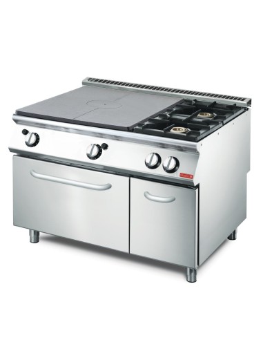 Plaque coup de feu gaz + four 70/120 TPFG Gastro M