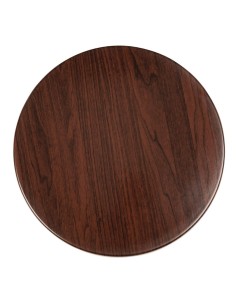 Plateau rond Bolero marron foncé 800mm - CHR