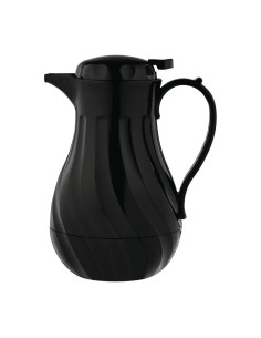Pichet isotherme torsadé Olympia noir 2L - Carafe 2L