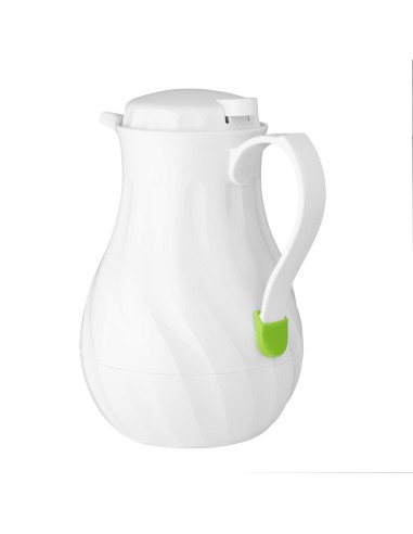 Pichet isotherme torsadé Olympia blanc 2L - Carafe