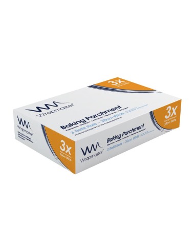 Papier sulfurisé Wrapmaster 50m x 300mm - Lot de 3