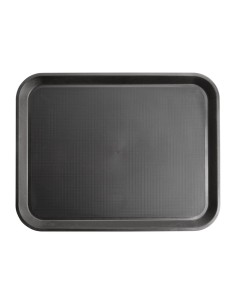 Plateau antidérapant Olympia Kristallon noir 410x305 mm 2