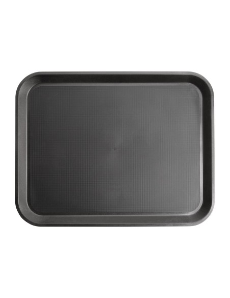 Plateau antidérapant Olympia Kristallon 458x356 mm - Noir