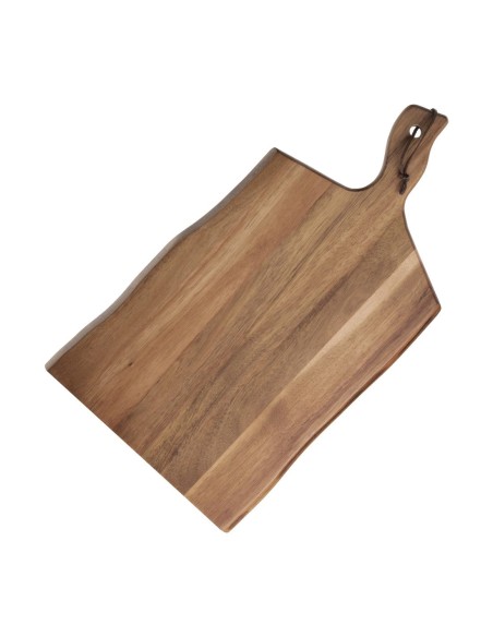Planche en acacia Olympia 355x250x15 mm - Rustique et durable