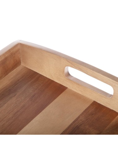 Plateau de service en acacia Olympia 508x350 mm