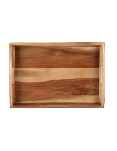 Plateau de service en acacia Olympia 508x350 mm