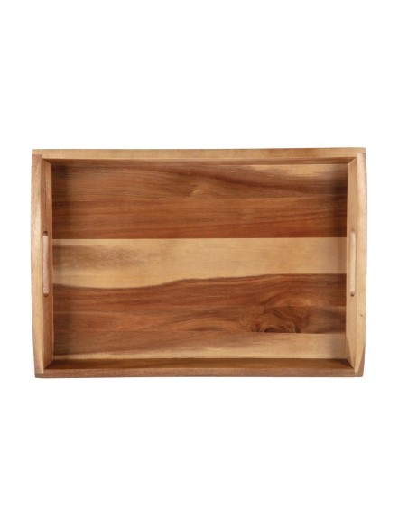 Plateau de service en acacia Olympia 508x350 mm