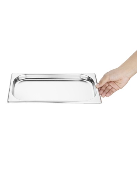 Bac inox GN1/3 Vogue 20mm - 660 ml - 66 cl