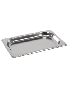 Bac inox GN1/4 Vogue 20mm - 53 cl, acier inoxydable