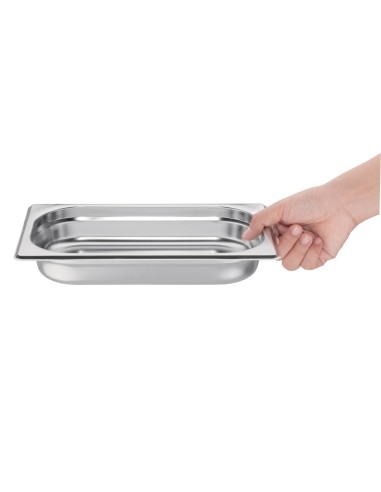 Bac inox GN1/4 Vogue 40mm - 1,13 L - Vente en ligne