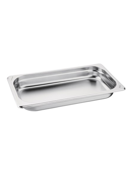 Bac inox GN1/3 Vogue 40mm - 1,45 L - Standard Gastronormes