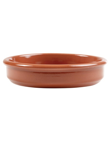 Plats à tapas en terre cuite 130 mm - lot de 24
