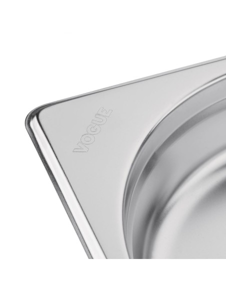 Bac inox GN2/3 Vogue 200mm - 15,7 L professionnel