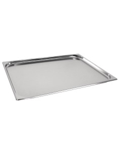 Bac inox GN 2/1 Vogue 20mm - 5,4 L, acier inoxydable
