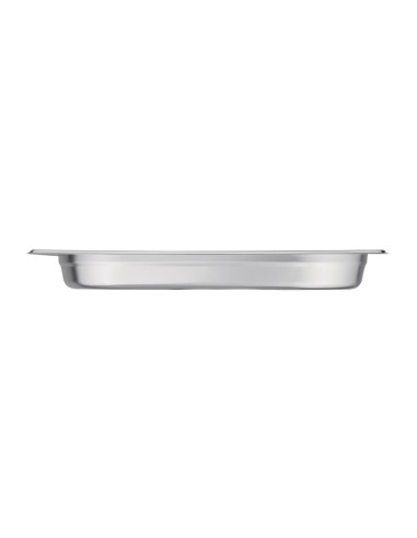 Bac inox GN2/3 Vogue 20mm - 1,35 L durable
