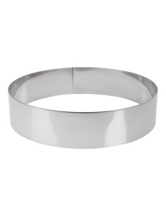 Cercle à mousse inox De Buyer 200 x 45 mm - Vente en ligne 2
