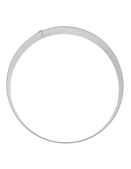 Cercle à mousse inox De Buyer 200 x 45 mm - Vente en ligne