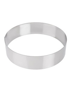 Cercle à mousse inox De Buyer 240 x 60 mm - Vente en ligne