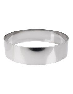 Cercle à mousse inox De Buyer 240 x 60 mm - Vente en ligne 2