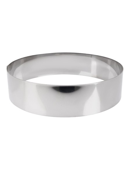 Cercle à mousse inox De Buyer 240 x 60 mm - Vente en ligne