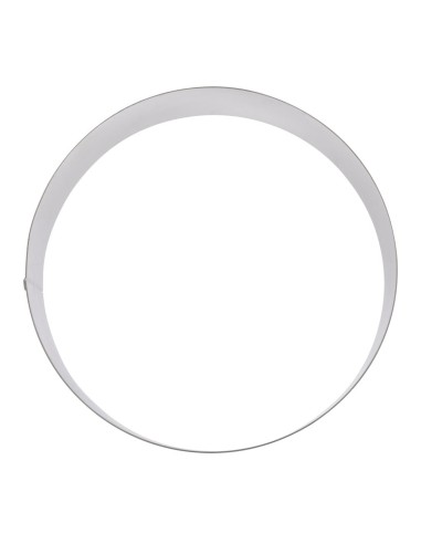 Cercle à mousse inox De Buyer 240 x 60 mm - Vente en ligne