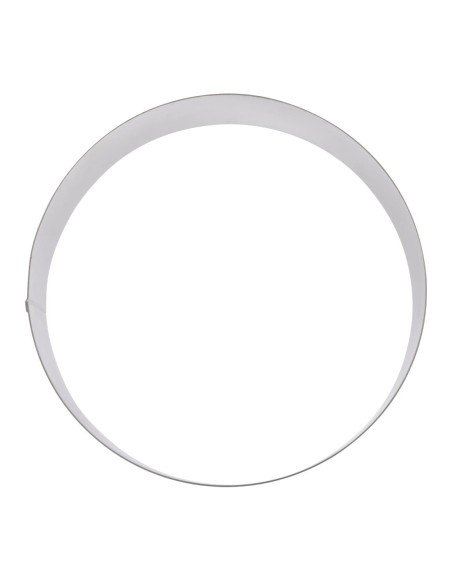 Cercle à mousse inox De Buyer 240 x 60 mm - Vente en ligne