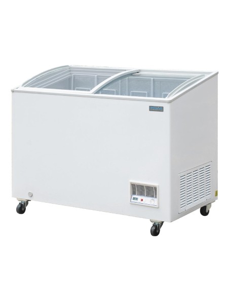 Congélateur coffre vitré Polar Série G 270L - 250W