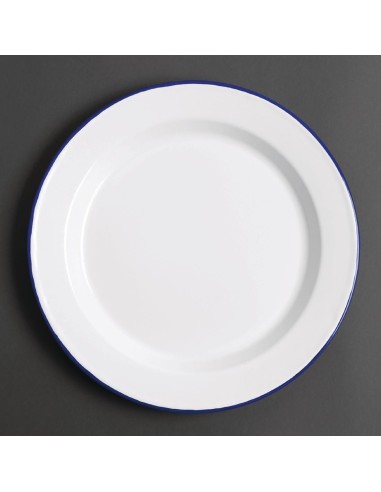 Assiettes plates Olympia 245 mm - lot de 6