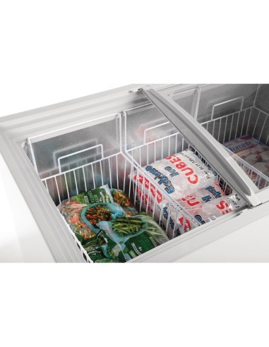 Congélateur coffre vitré Polar Série G 270L - 250W
