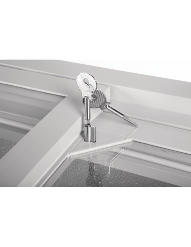 Congélateur coffre vitré Polar Série G 270L - 250W