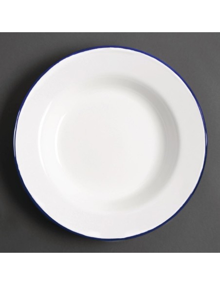 Assiettes creuses Olympia 245mm - lot de 6