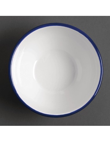 Bols en acier émaillé Olympia 155 mm - lot de 6