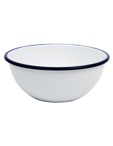 Bols en acier émaillé Olympia 155 mm - lot de 6