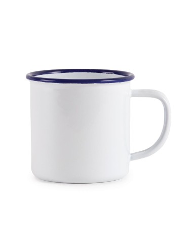 Mug acier émaillé Olympia 350 ml - lot de 6