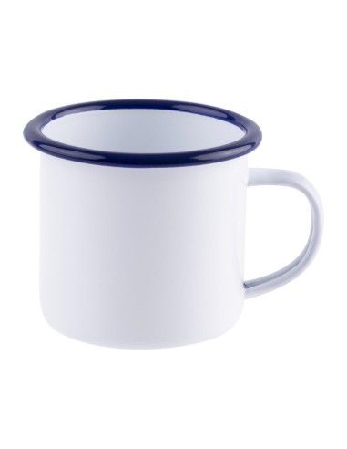 Mug acier émaillé Olympia 350 ml - lot de 6