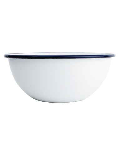 Bols en acier émaillé Olympia 155 mm - lot de 6
